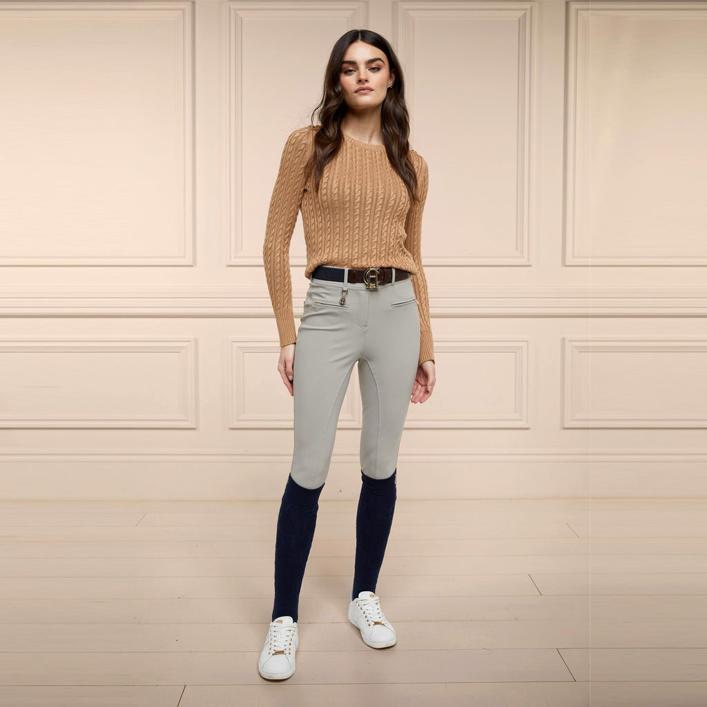 Holland Cooper Windsor Breeches - Soft Grey