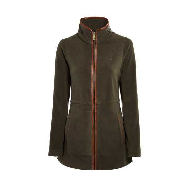 Holland Cooper Longline Fleece - Khaki