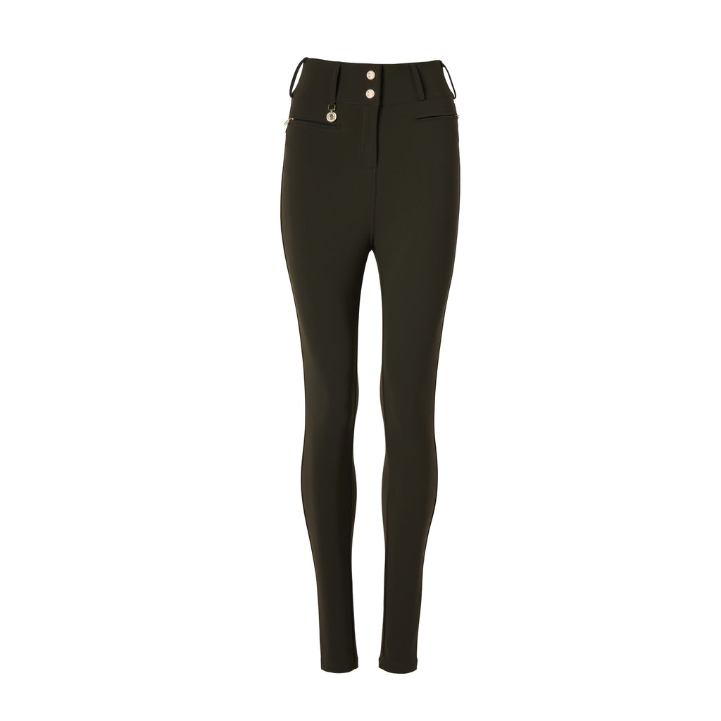 Holland Cooper Contour Trousers - Dark Olive