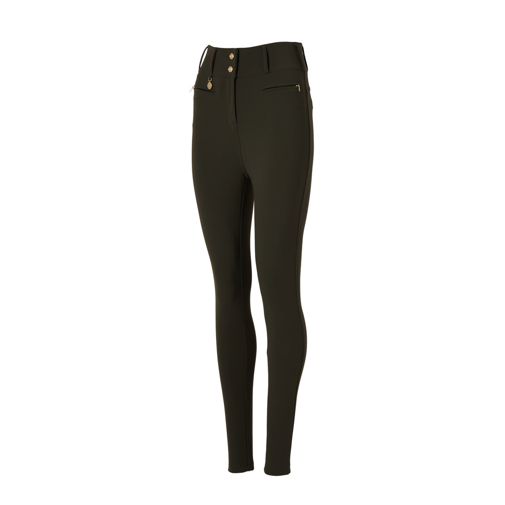Holland Cooper Contour Trousers - Dark Olive