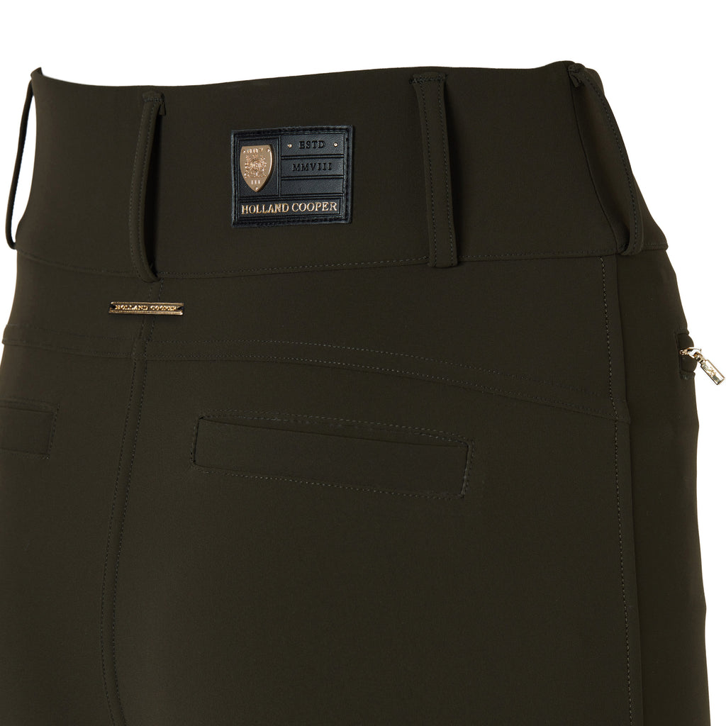 Holland Cooper Contour Trousers - Dark Olive