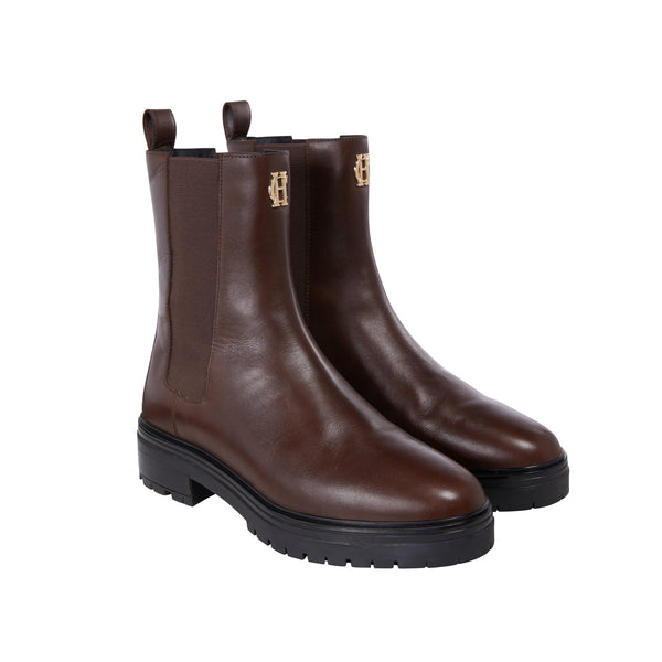 Holland Cooper Astoria Ankle Boot - Rich Chocolate