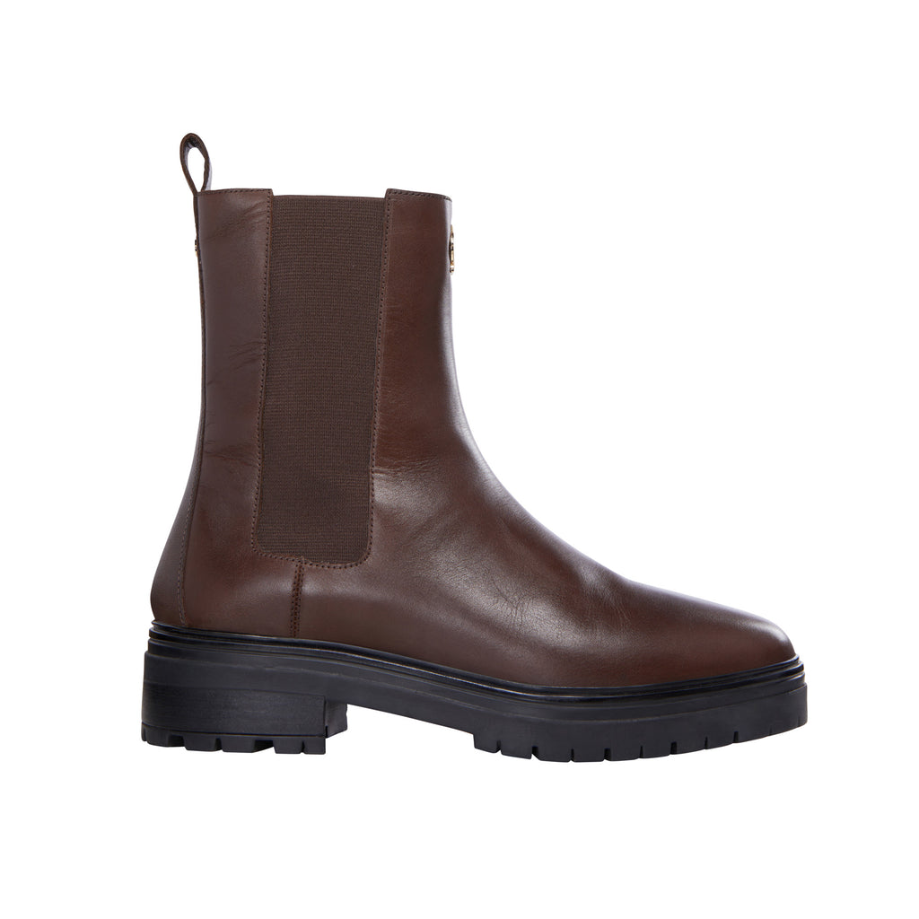 Holland Cooper Astoria Ankle Boot - Rich Chocolate