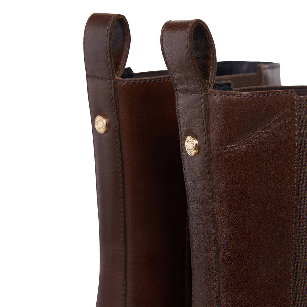 Holland Cooper Astoria Ankle Boot - Rich Chocolate