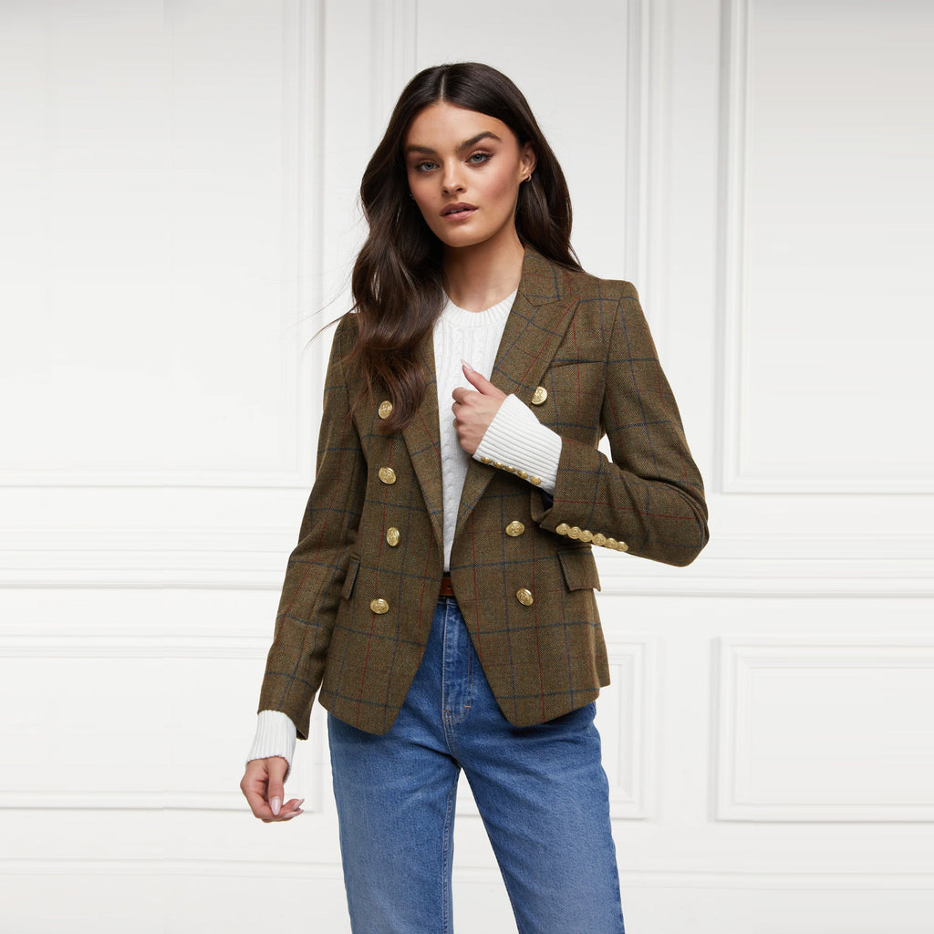 Holland Cooper Knightsbridge Blazer - Glen Green
