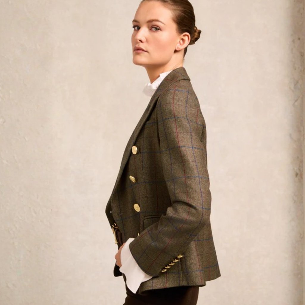 Holland Cooper Knightsbridge Blazer - Glen Green