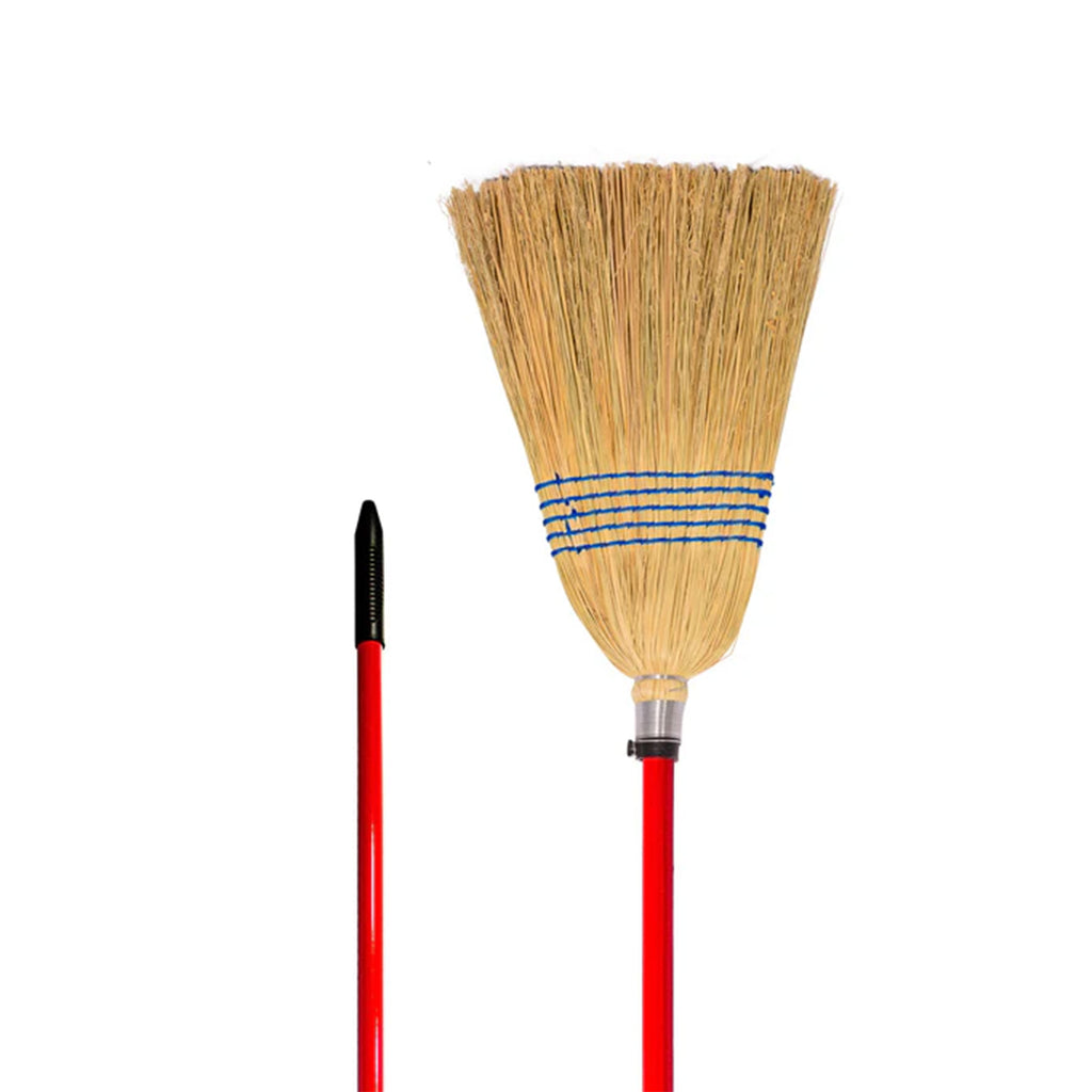 Red Gorilla Standard Corn Broom - Red