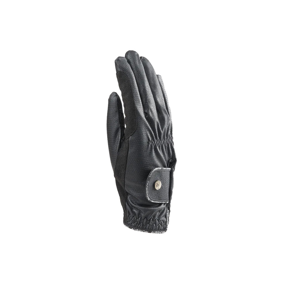 Aubrion Stadium Winter Riding Gloves - Black