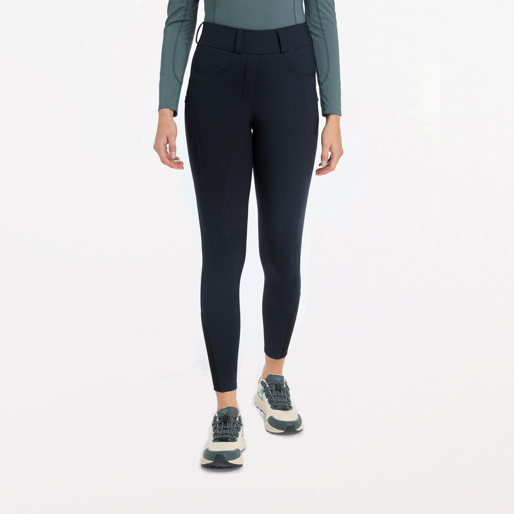 LeMieux Ladies Amy Brushed Breggings - Navy