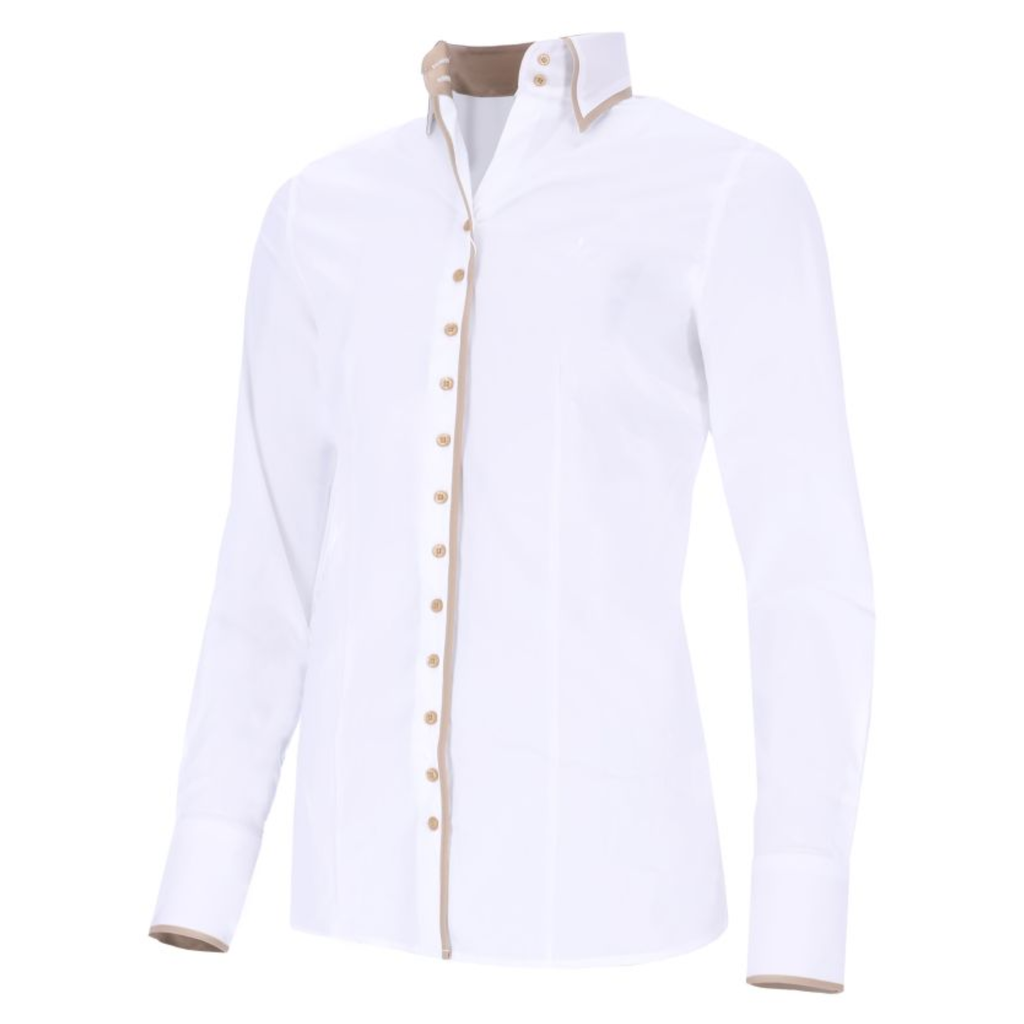 Fior Da Liso Ladies Sara London B Blouse - White/Beige