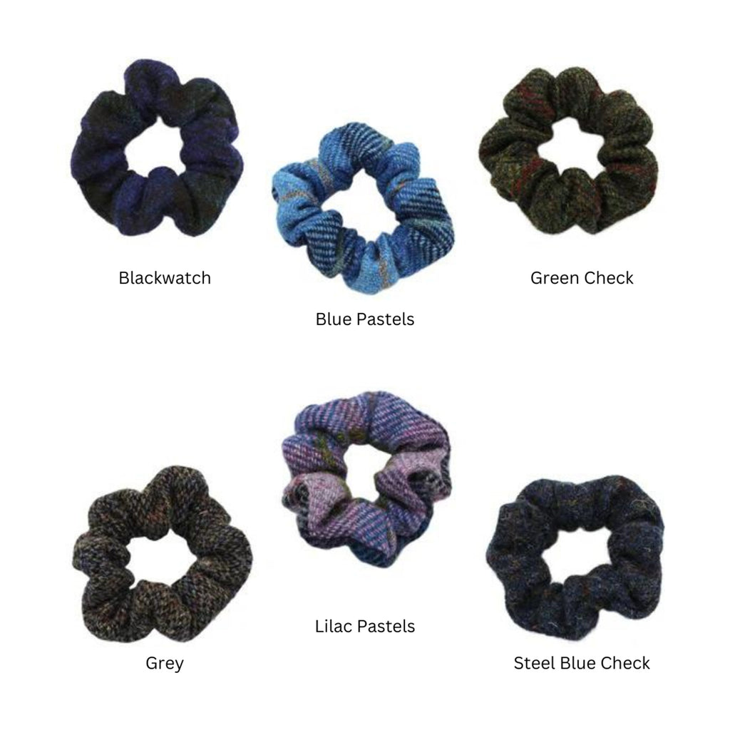 Heather Harris Tweed Scrunchie - Assorted