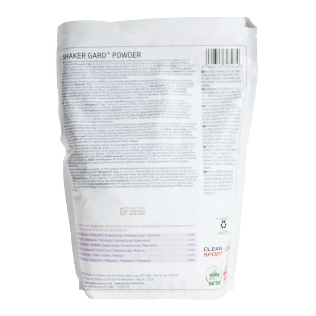 Equine America Shaker Gard Powder - 1.5kg