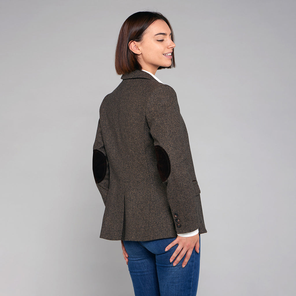 Toggi Ladies Harvard Tweed Blazer - Russet Tweed