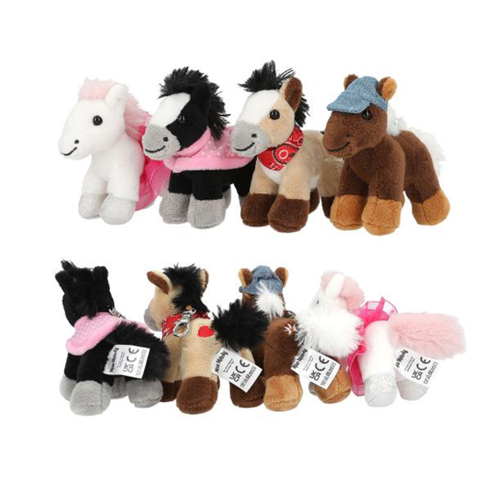 Miss Melody Small Plush Horse Pendants