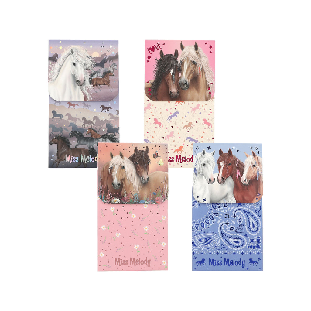Miss Melody Pad With Magnet Closure