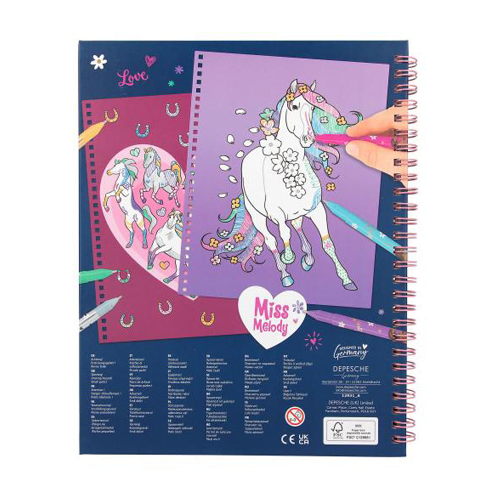 Miss Melody Create your Glitter Horses