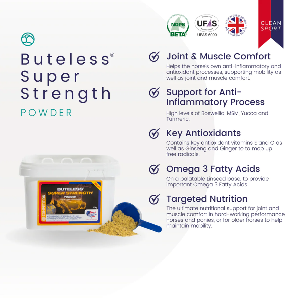 Equine America Buteless Super Strength Powder