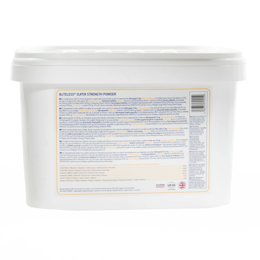 Equine America Buteless Super Strength Powder