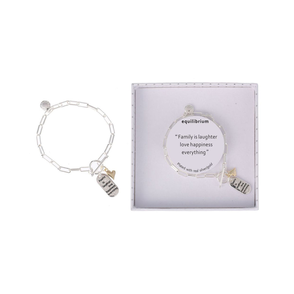 Equilibrium Family Dog Tag Bracelet