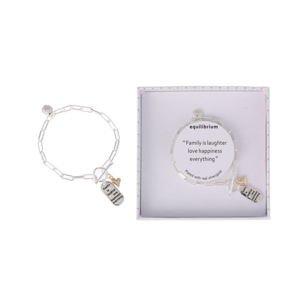 Equilibrium Family Dog Tag Bracelet