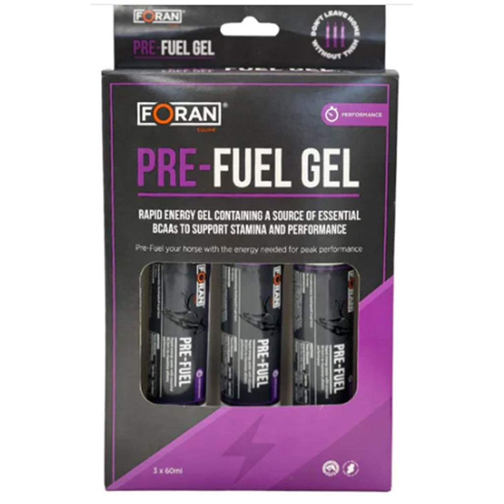 Foran Equine Pre Fuel Gel - 3 Pack