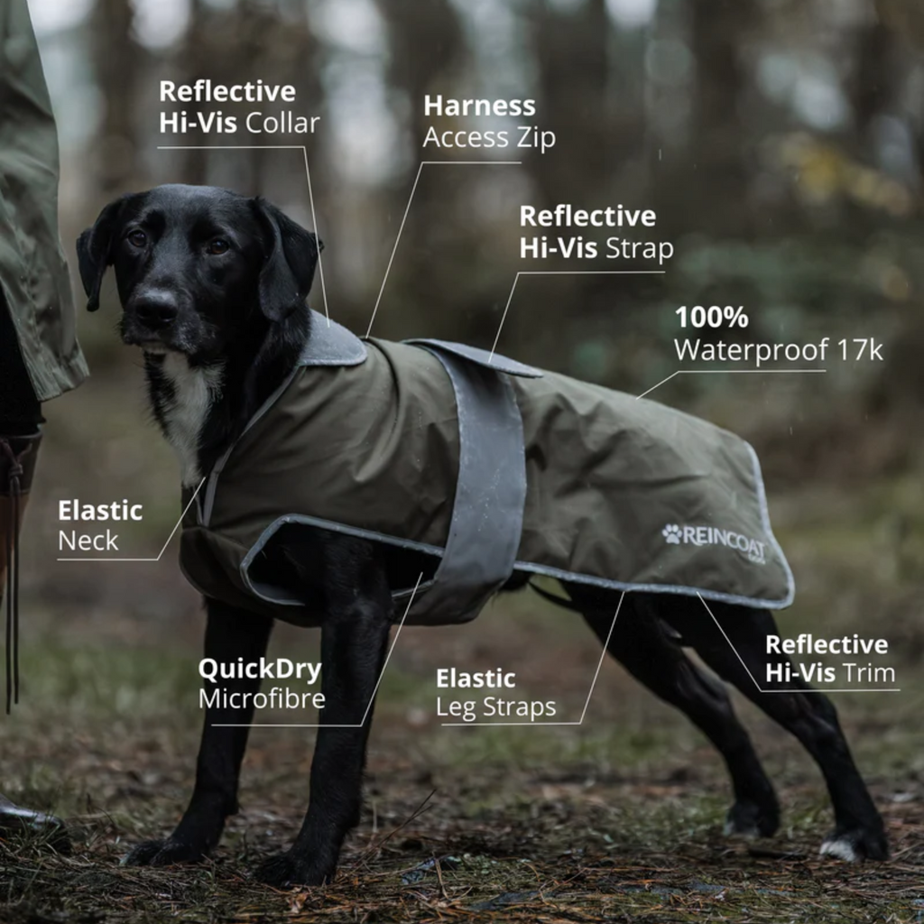 Reincoat Dog Coat - Midnight Navy