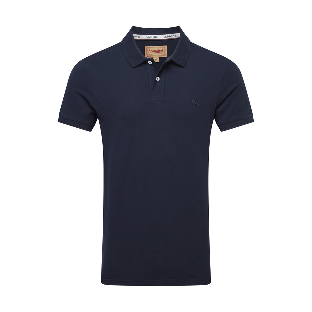 Schoffel Mens St Ives Polo Shirt - Navy