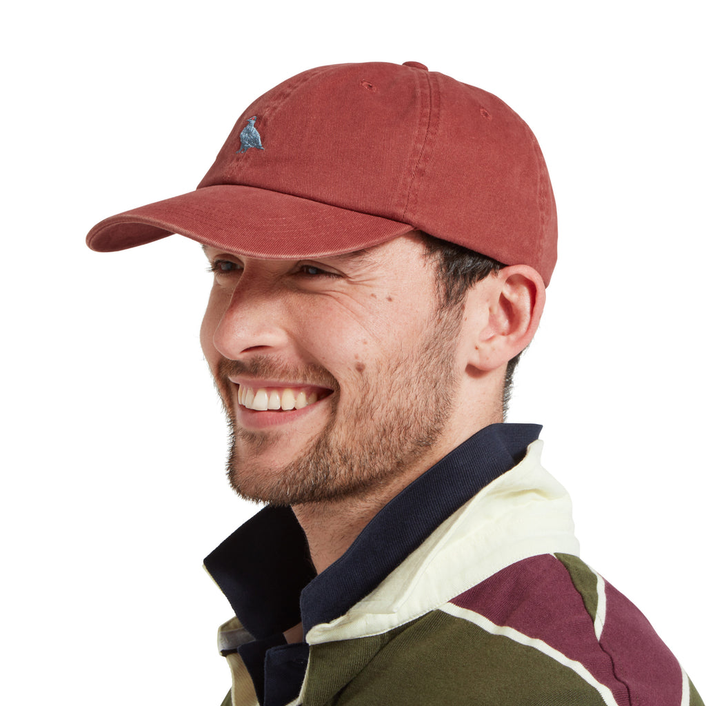Schoffel Mens Cowell Cap - Slate Red
