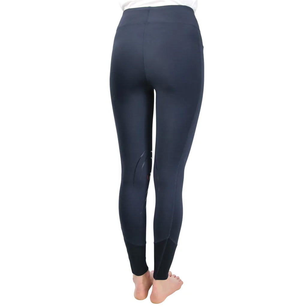 Hy Equestrian Children's Selah Competition Riding Tights - Navy