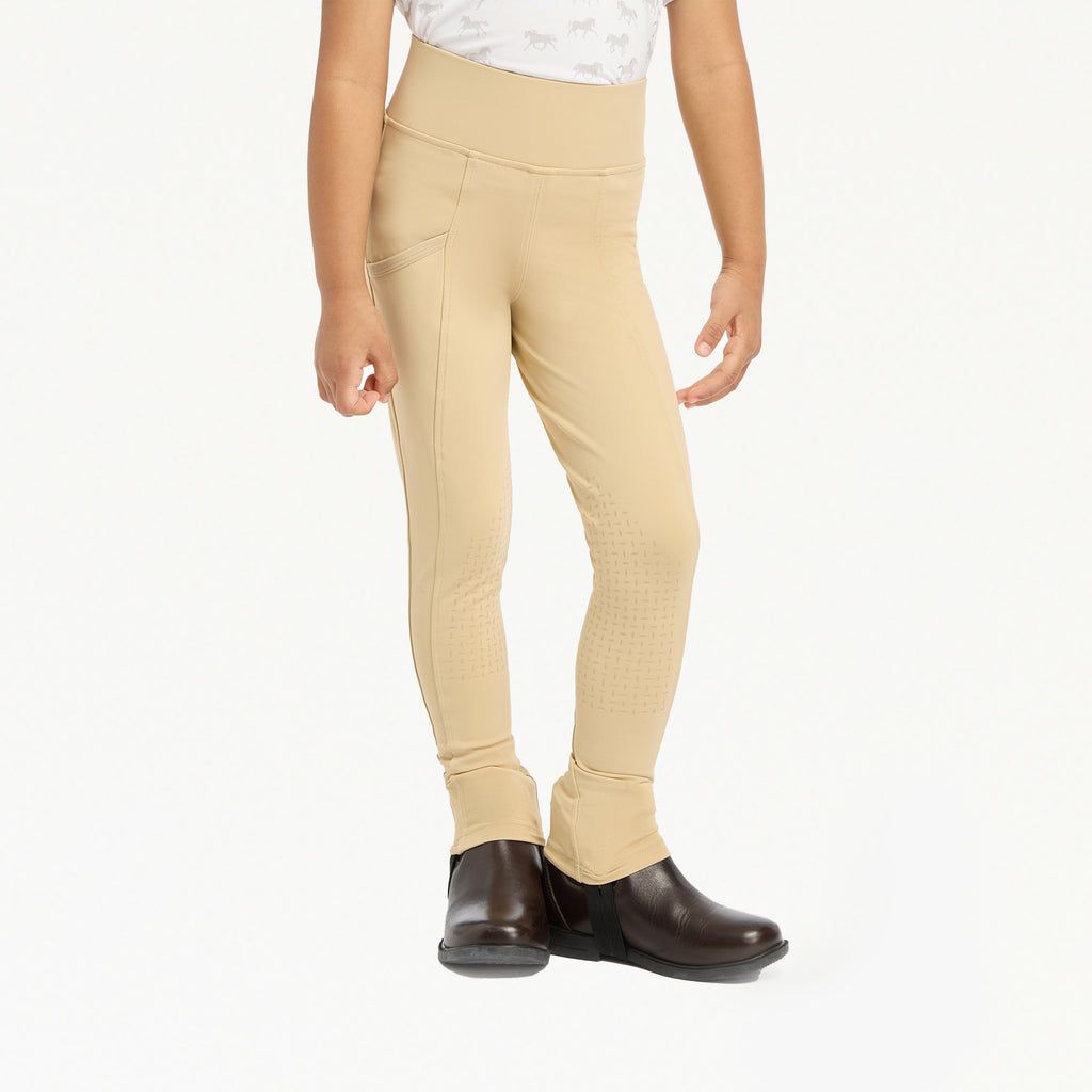 LeMieux Mini Pull On Breeches - Beige
