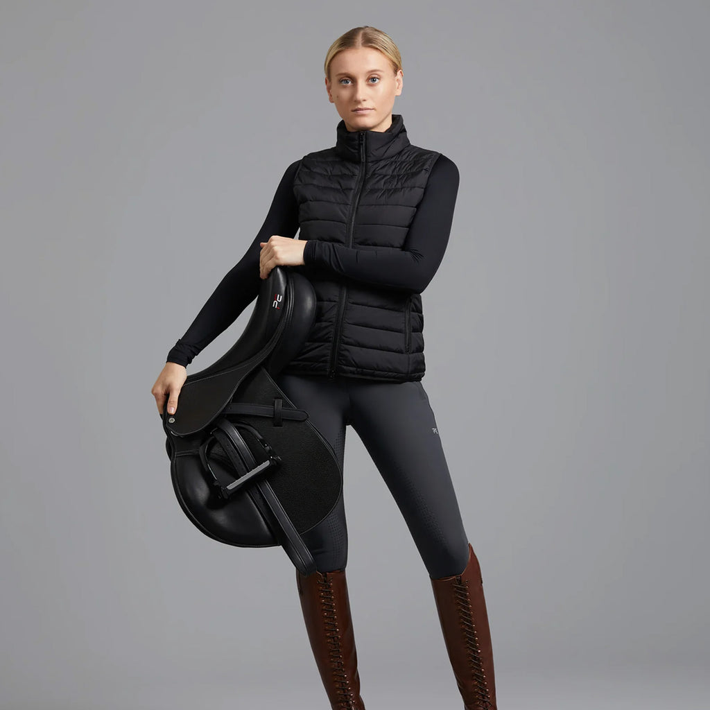 Premier Equine Dante Ladies Riding Gilet - Black