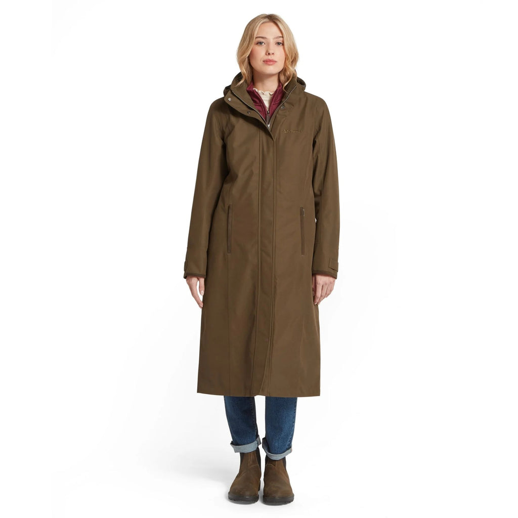 Schoffel Ladies Marefield Waterproof Coat - Dark Caper