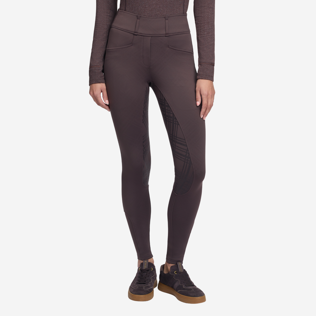 LeMieux Ladies Heritage Check Bregging - Cocoa