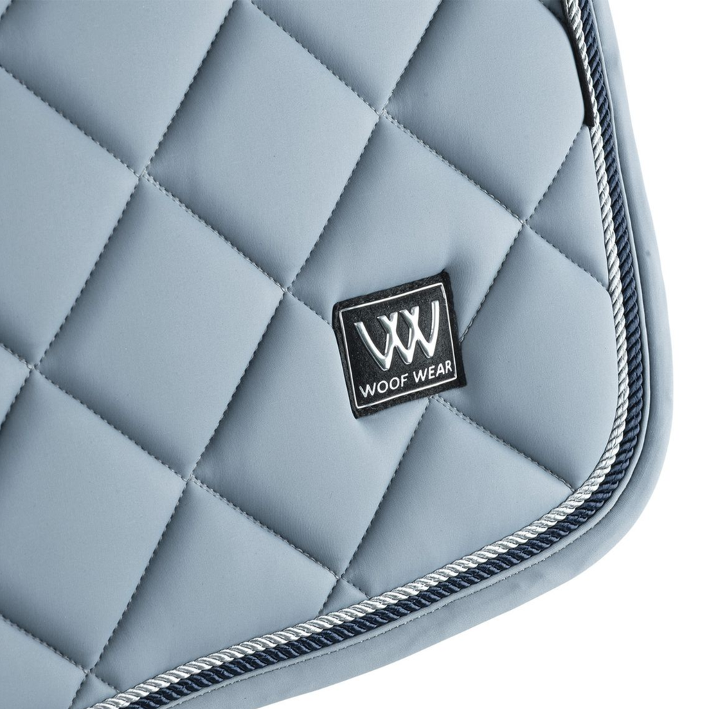 Woof Wear Vision Aura Close Contact Saddle Pad - Steel Blue