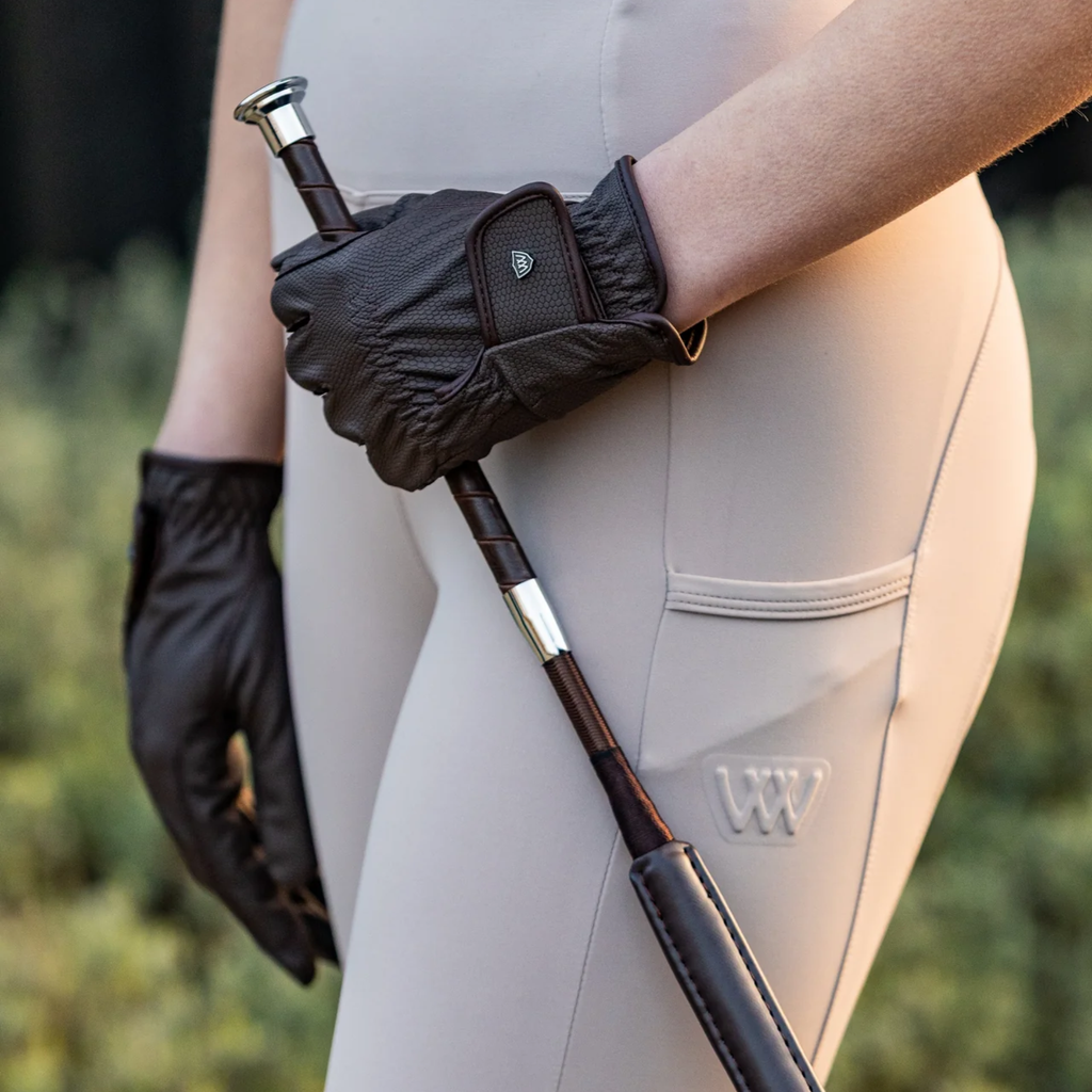 Woof Wear Classic Jump Bat - Chocolate/Silver