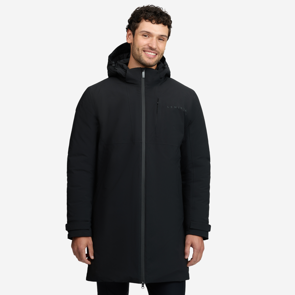 LeMieux Mens Waterproof Training Coat - Black