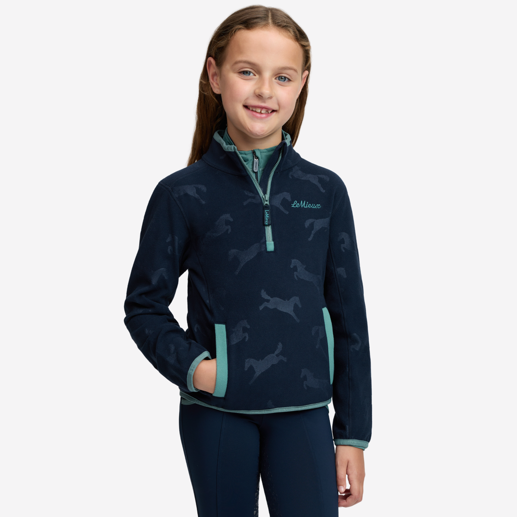 LeMieux Mini Maggie Horse Fleece - Navy
