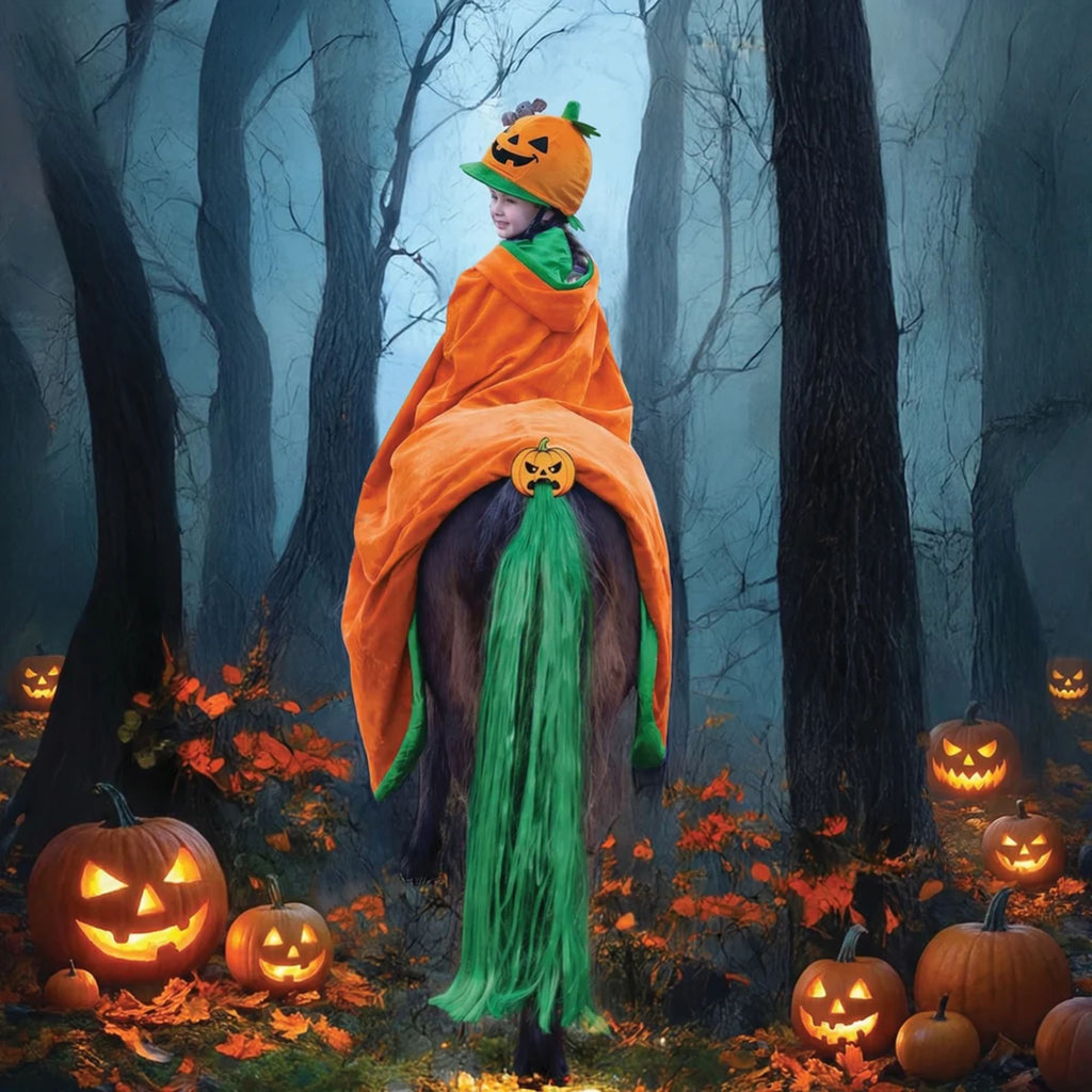 Equetech Halloween Pumpkin Tail Tassel