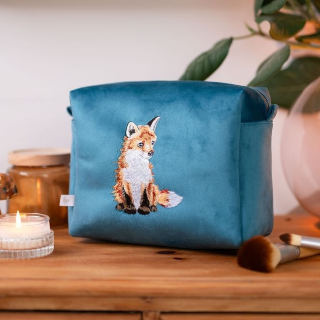 Wrendale Fox Cosmetic Bag - Daydreamer