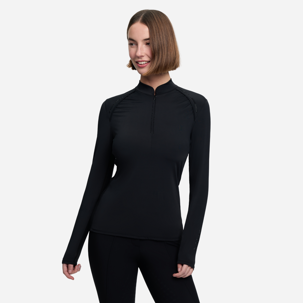 LeMieux Ladies Brilliance Heyden Lightweight Base Layer - Black
