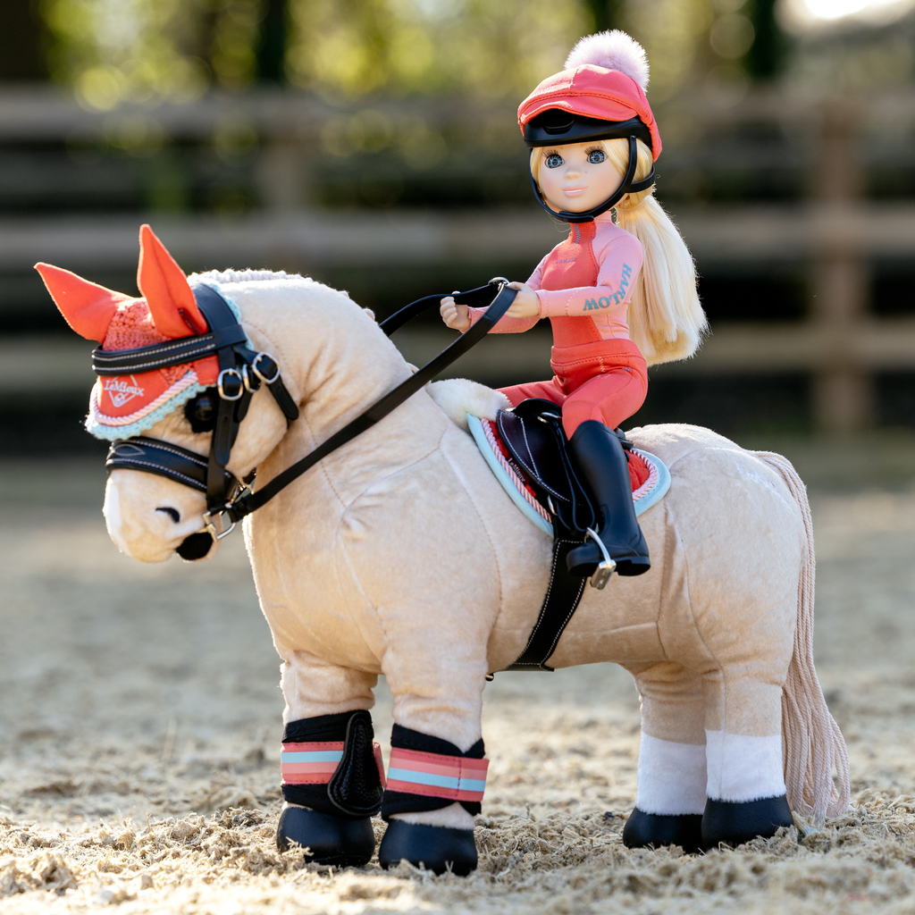 LeMieux Harlow Toy Pony Pad - Coral Crush