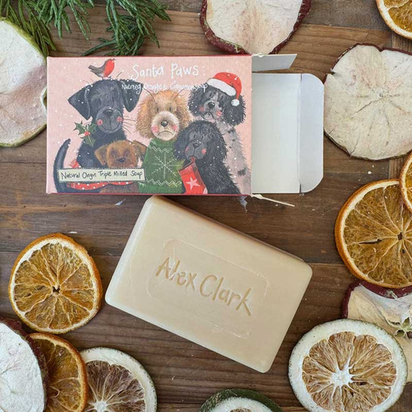 Alex Clark Santa Paws Soap - Nutmeg, Orange & Cinnamon