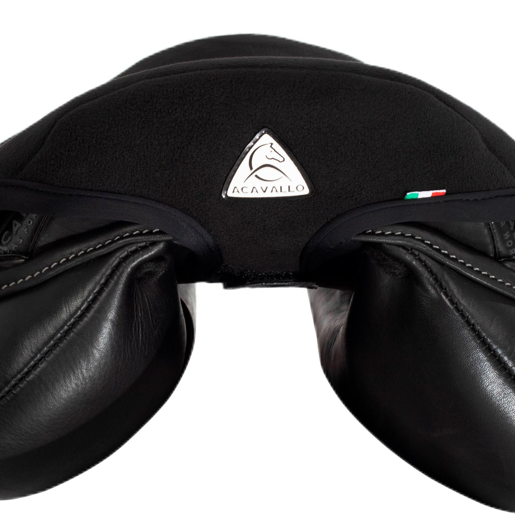 Acavallo Ortho-Pubis Gel In Jumping Seat Saver 20mm - Black