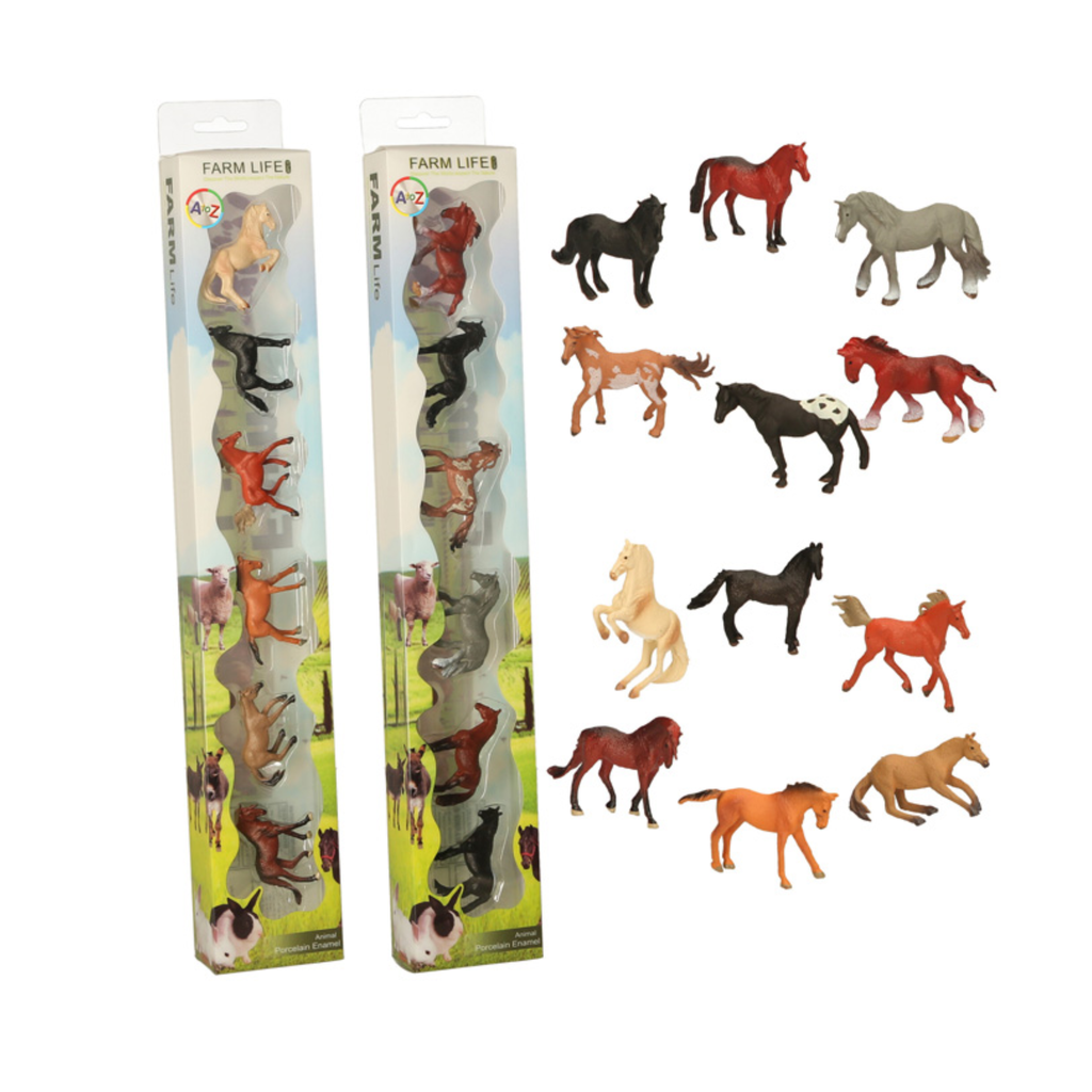 6 Piece Horse Set