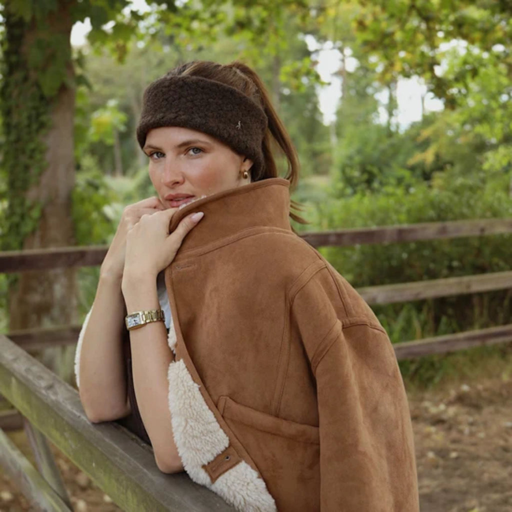 Hicks and Brown Bircham Headwarmer - Chocolate