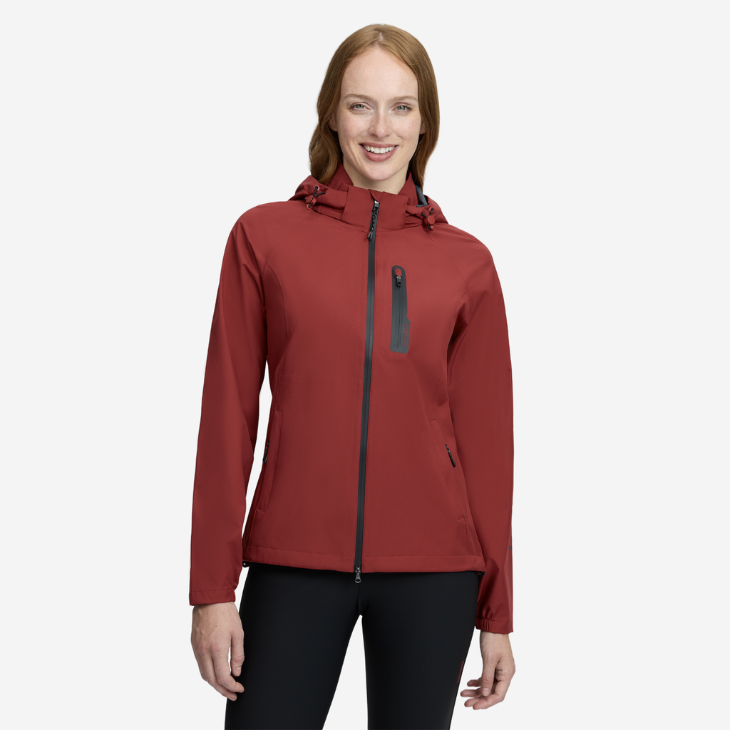 LeMieux Ladies Athena Waterproof Lightweight Jacket - Russet