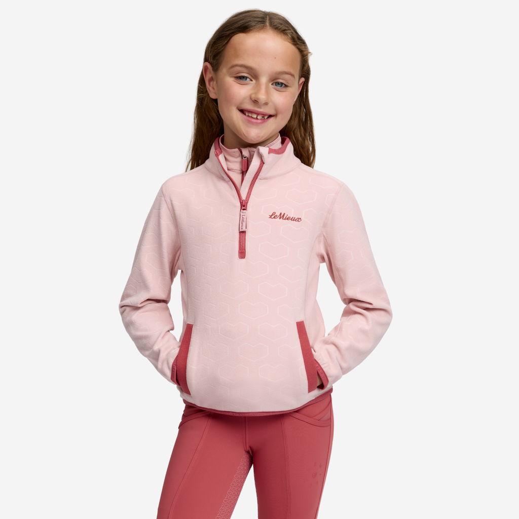 LeMieux Mini Maggie Heart Fleece - Petal