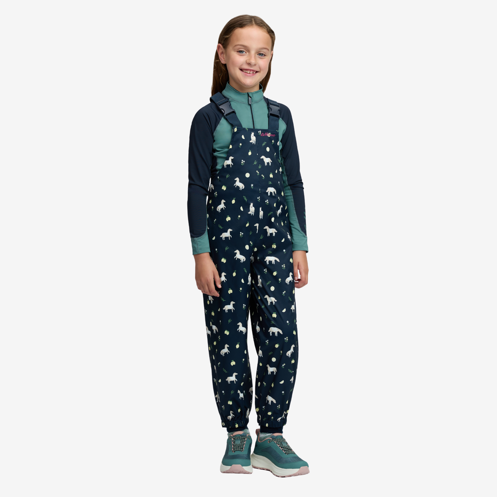 LeMieux Mini Pippin Splash Dungarees - Navy