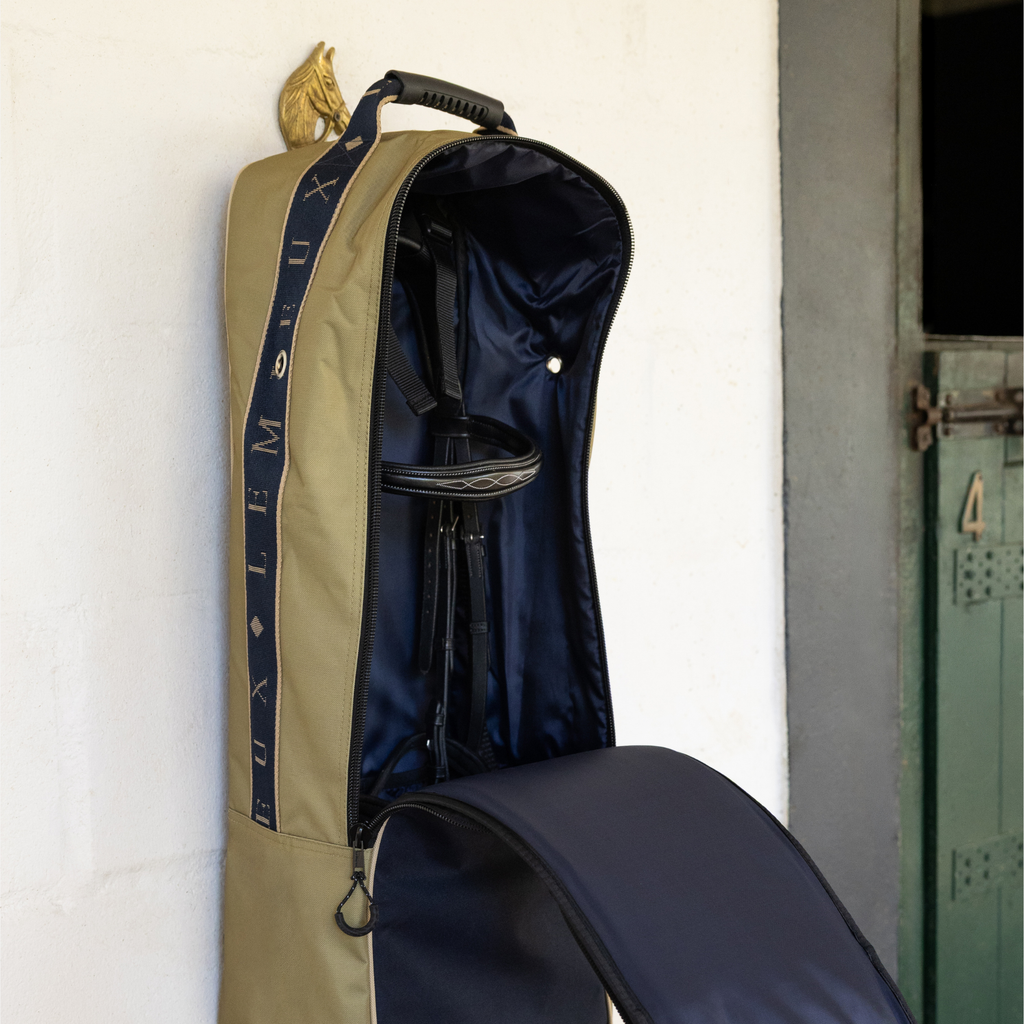 LeMieux Anatomical Bridle Bag - Gooseberry