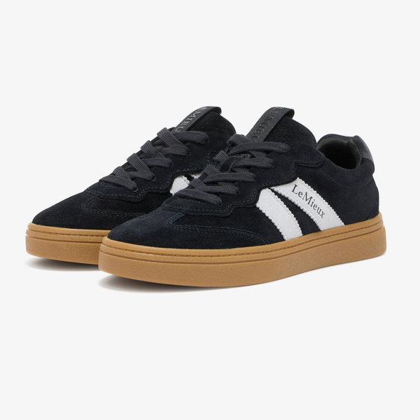 LeMieux Stockbridge Suede Lifestyle Trainers - Black